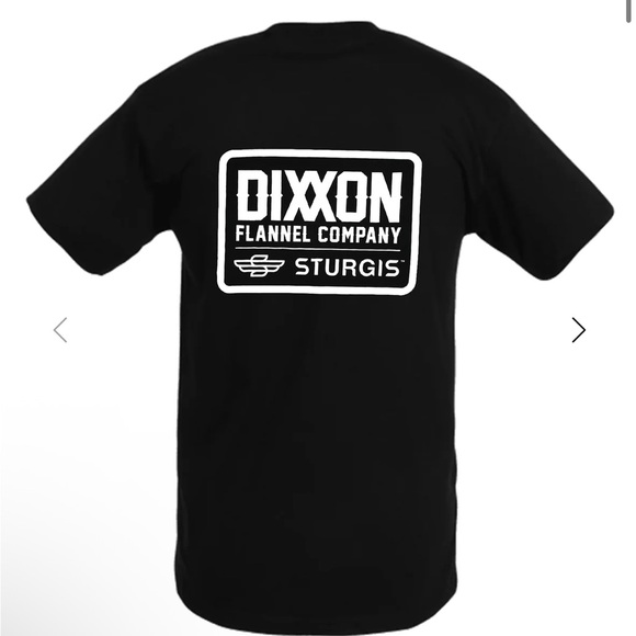 Dixxon STURGIS BADGE T-SHIRT BLACK MENS 2X - Picture 1 of 4